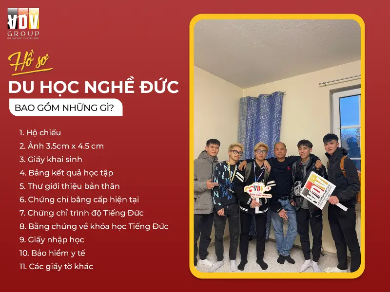 Hồ sơ du học nghề Đức